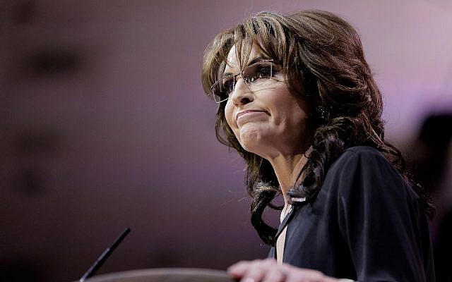 Sarah Palin speaks during the 41st annual Conservative Political Action Conference held in National Harbor, Maryland, on March 8, 2014. (T.J. Kirkpatrick/Getty Images/AFP)