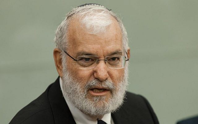 Former Israeli national security adviser Yaakov Amidror (Flash90)
