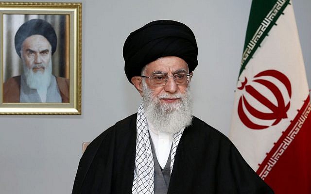 Iranian Supreme Leader Ayatollah Ali Khamenei Thursday, March 20, 2014,  (photo credit: AP/Office of the Supreme Leader)