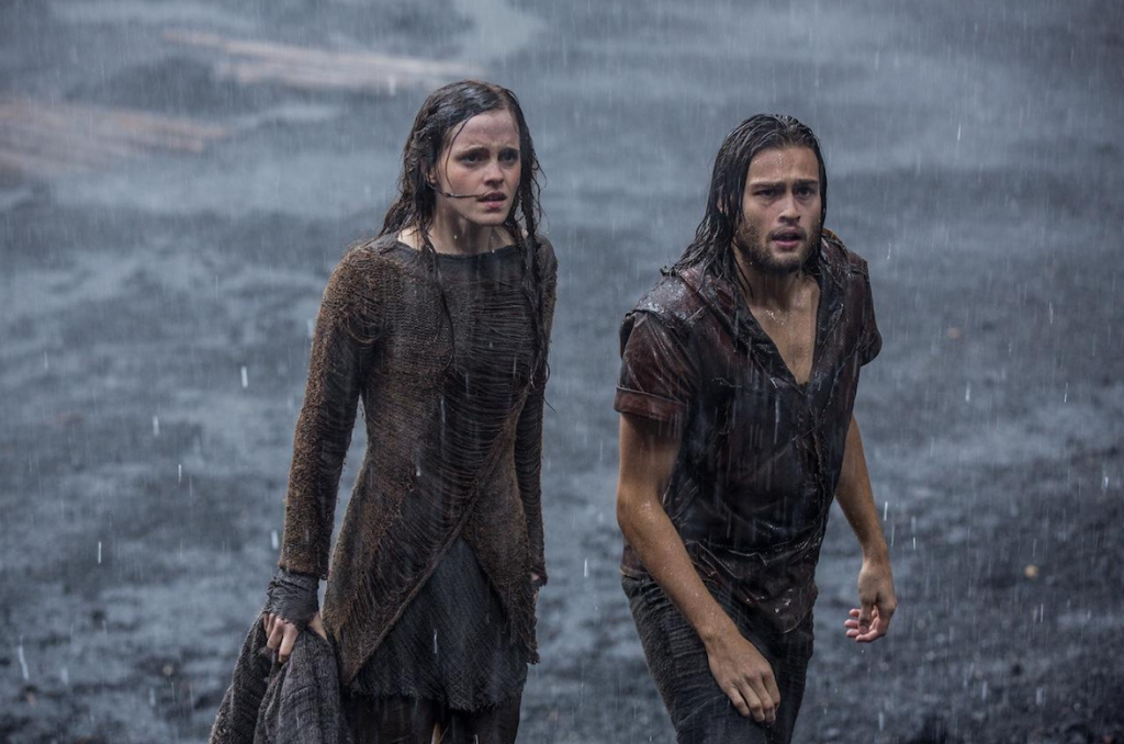 Emma Watson and Douglas Booth in 'Noah' (courtesy: Paramount Pictures)