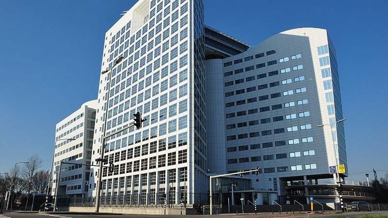 The International Criminal Court in The Hague, Netherlands (photo credit: Vincent van Zeijst/Wikimedia Commons/File)