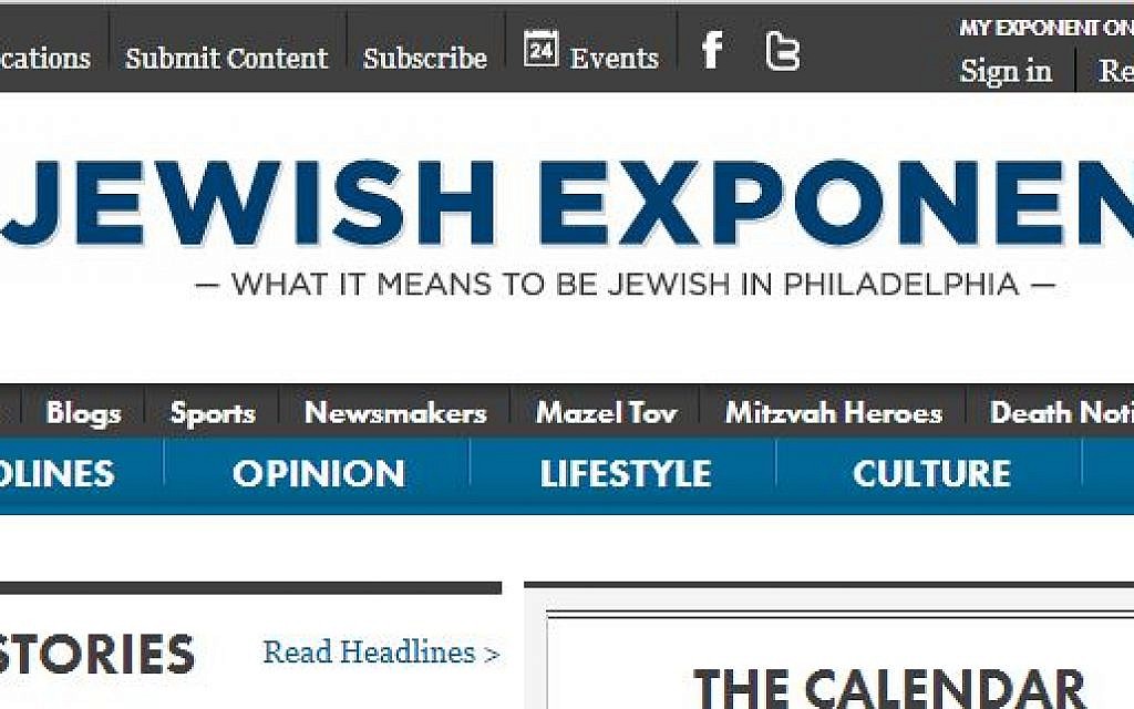 Jewish news website wins media prize The Times of Israel