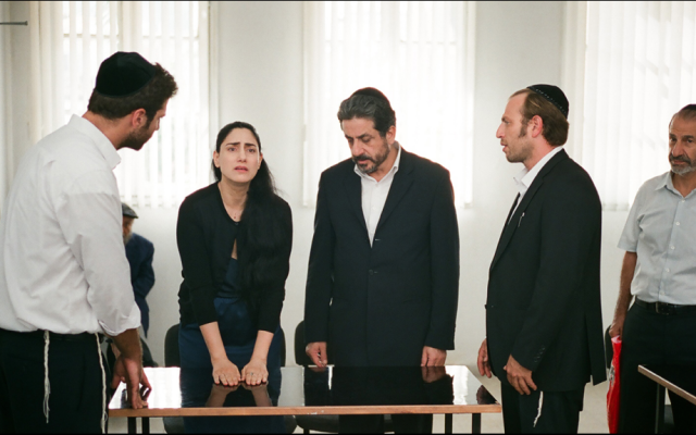 'Gett: The Trial of Viviane Ansalem' makes its debut at the Cannes Film Festival in France in May 2014. (courtesy: Films Distribution)