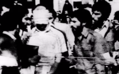Hostage Barry Rosen and 51 others were held by student extremists at the US Embassy in Tehran, Iran, for more than a year, beginning on Nov. 4, 1979. (photo credit: screenshot via YouTube)