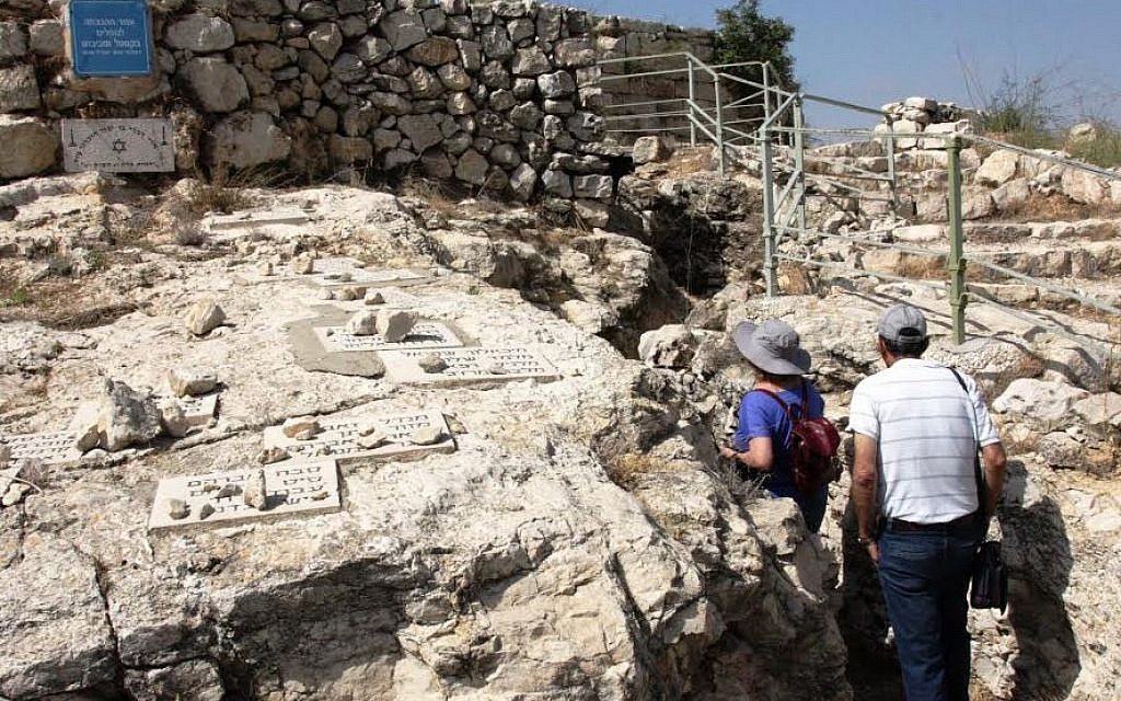 Trenches and memorial site (photo credit: Shmuel Bar-Am)