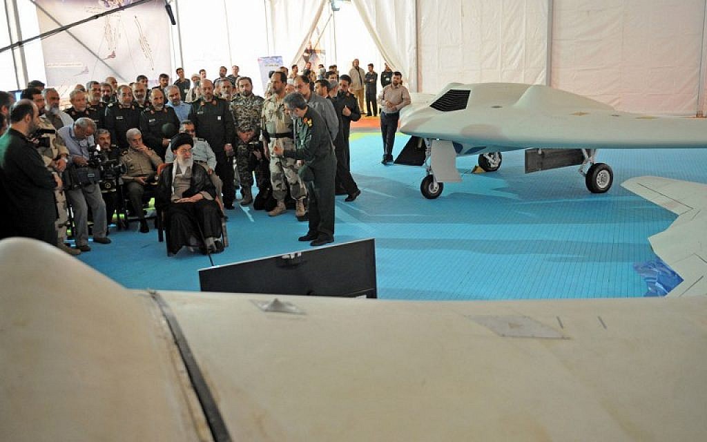 Bore bemærkede ikke antenne Iran claims it replicated captured US spy drone | The Times of Israel