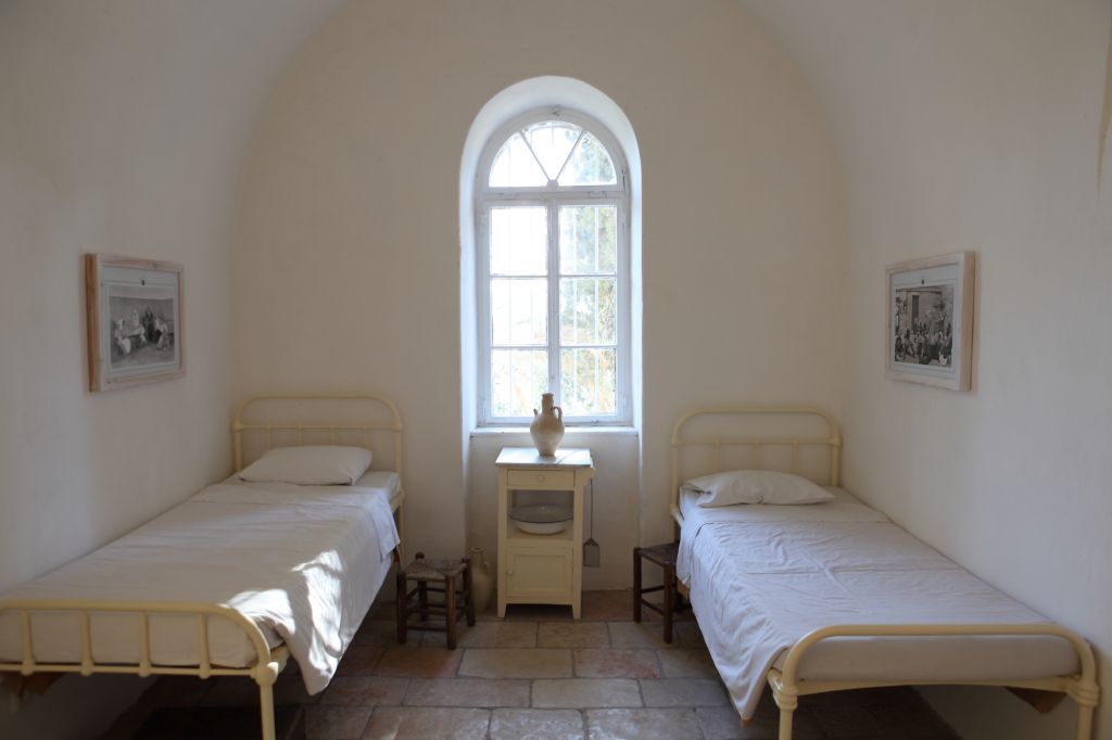 A restored patient room at Hansen Hospital, built in 1887 as a treatment center for people suffering from leprosy (Hansen's Disease) (photo credit: Yaakov Naumi/Flash 90)