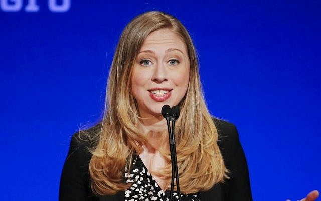 Chelsea Clinton, vice chair of the Clinton Foundation, speaks during a student conference for the Clinton Global Initiative University at Arizona State University in Tempe, Ariz, March 2, 2014. (AP/Matt York, File)