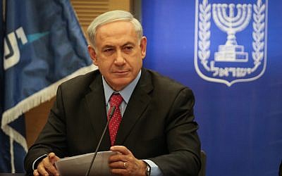 Prime Minister Benjamin Netanyahu on Monday, June 9, 2014 (photo credit: Hadas Parush/Flash90)
