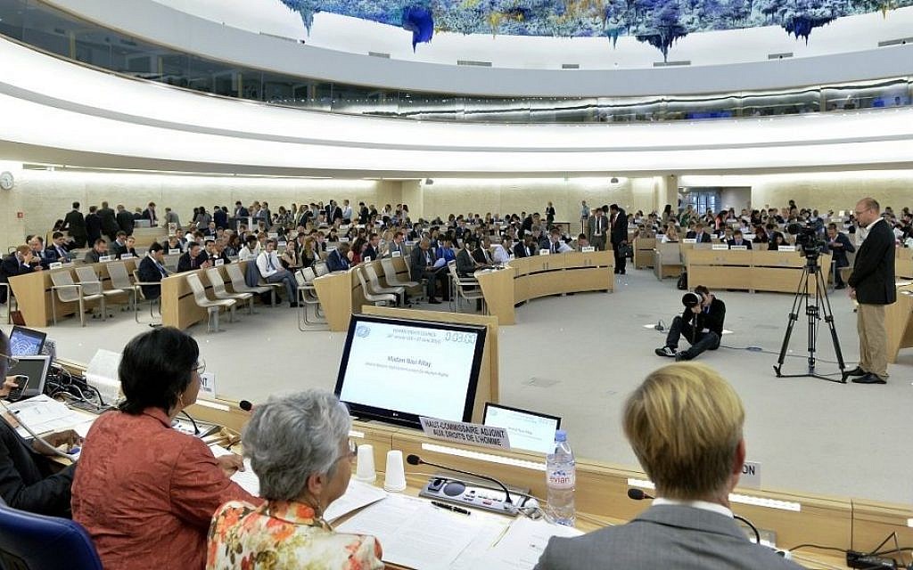 The Human Rights Council in Geneva (UN/Jean-Marc Ferré)