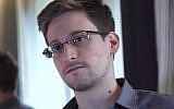 An undated photo of Edward Snowden, a former contract employee at the US National Security Agency. (YouTube screen capture)