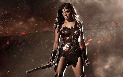 Israeli actress Gal Gadot as Wonder Woman (Zack Snyder/Warner Bros)