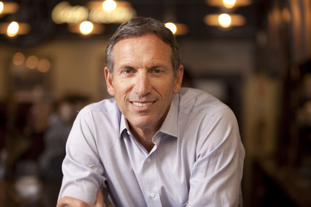 Howard Schultz revolutionized coffee drinking in the States, and expected to do the same in Israel (Courtesy Howard Schultz book photo)