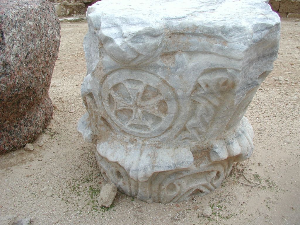 Crusader remains at Apollonia (photo credit: Shmuel Bar-Am)