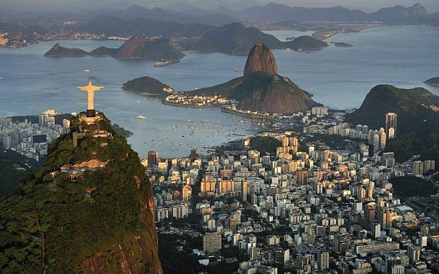 Illustrative view of Rio de Janeiro, Brazil.