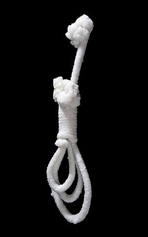 Sigalit Landau, 'Hope,' 2013. Rope suspended in Dead Sea water, 85 x 30 x 18 cm. (Photo: Yotam From. Courtesy the artist and Marlbrough Contemporary.) 