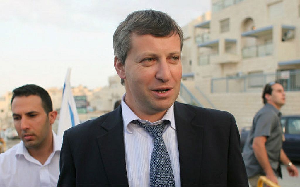 Stas Misezhnikov, then-tourism minister, in Jerusalem, October 21, 2012. (oav Ari Dudkevitch / FLASH90)