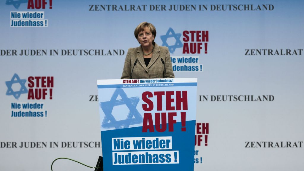 Image result for merkel germany antisemitism