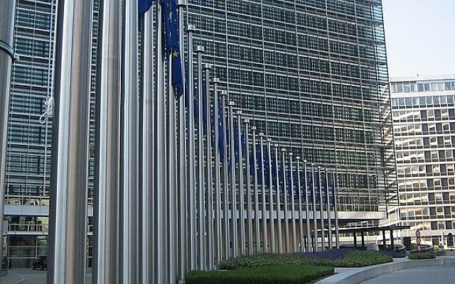 The European Commission's Brussels HQ, the Berlaymont building (photo credit: JLogan/Wikipedia)