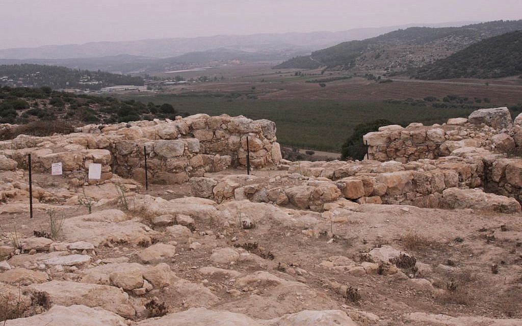 The southern gate at Qeifaya (photo credit: Shmuel Bar-Am)