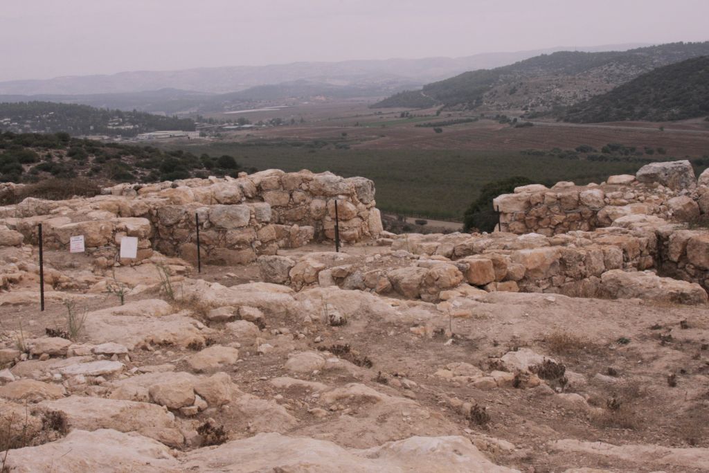 The southern gate at Qeifaya (photo credit: Shmuel Bar-Am)