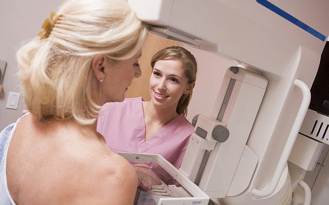 Illustrative: A woman getting a breast exam. (iStock/monkeybusinessimages)
