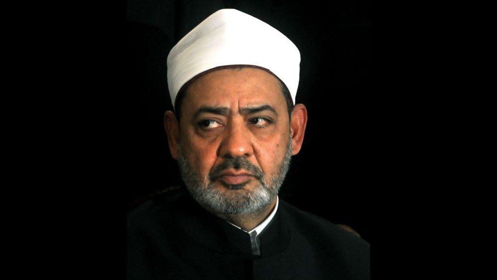 Ahmed el-Tayeb, the grand Sheik of Cairo's Al-Azhar, in a photo from 2011 [photo credit: AP]
