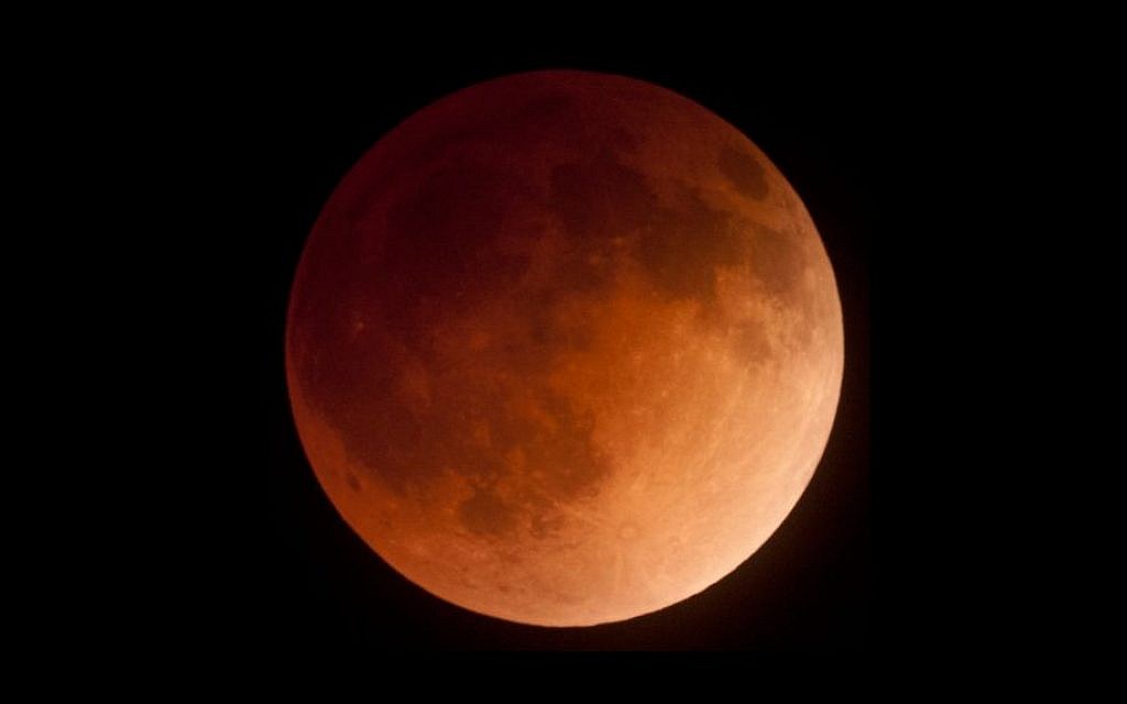 Sukkot lunar eclipse is an omen, some say | The Times of Israel