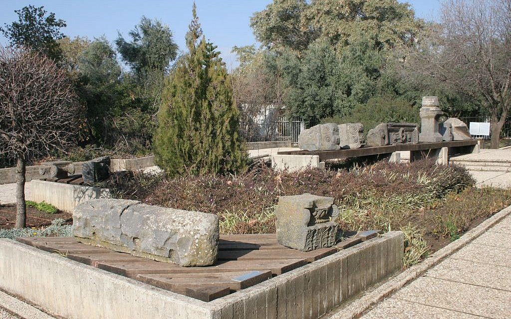 The garden of the Golan Museum (photo credit: Shmuel Bar-Am)