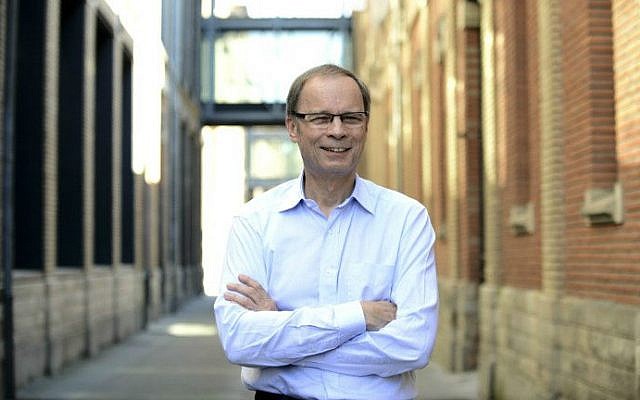 Laureate of the 2014 Nobel Prize in Economics, French economist Jean Tirole is seen at the Toulouse School of Economics (TSE) on October 13, 2014 in Toulouse (photo credit: AFP/ Remy Gabada)