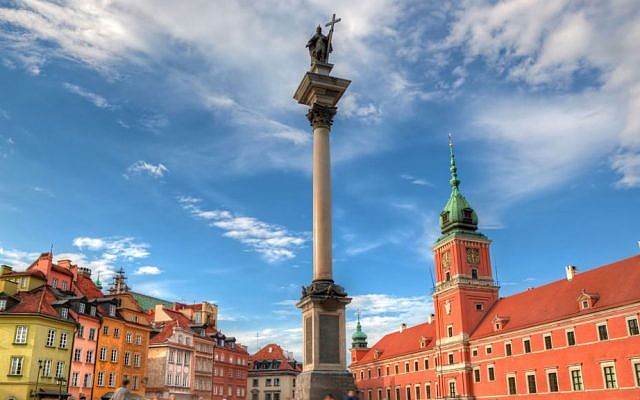 Warsaw Old Town via Shutterstock.
