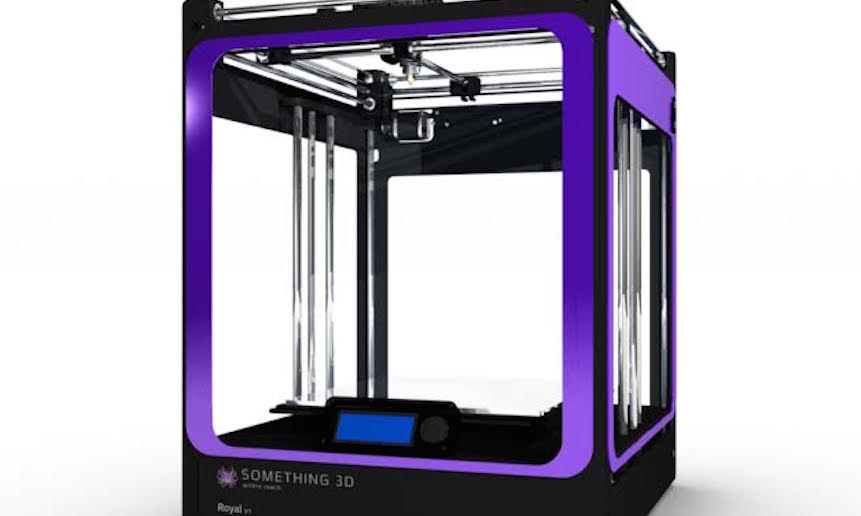 Purple 3D printer unique color and say creators | The Times of Israel