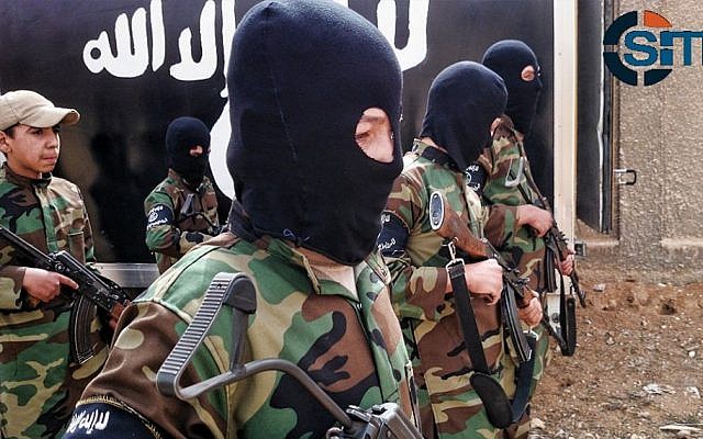 "Cubs of the Caliphate." Children are seen receiving military training by Islamic State militants in a camp near Damascus, Syria, December 6, 2014. (photo credit: SITE Intel Group)