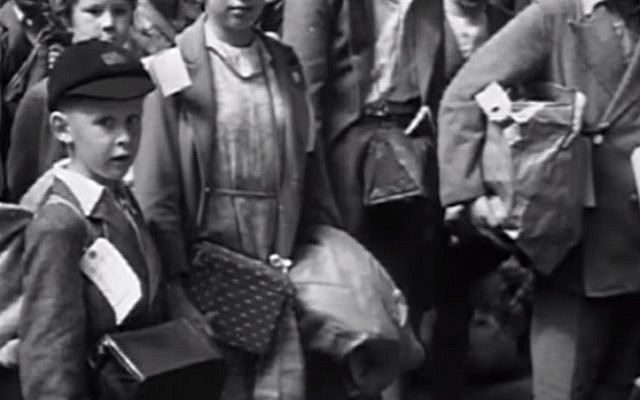 A still from the 'Into The Arms Of Strangers: Story of the Kindertransport' trailer (photo credit: YouTube screenshot)