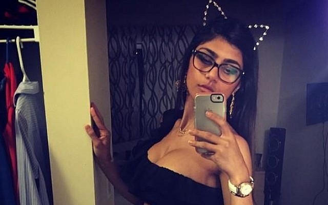 Mia Khalifa One Police Sexy Video - Porn star stirs debate in Lebanon | The Times of Israel