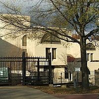 Israel's Embassy to the United States in Washington, DC, file photo (CC-BY-SA Krokodyl/Wikimedia Commons)