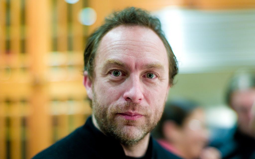 Jimmy Wales. (photo credit: CC BY Jol Ito, Flickr)