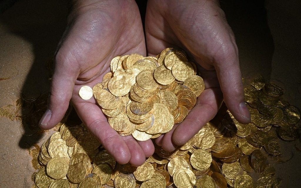 Massive trove of ancient gold coins found off coast