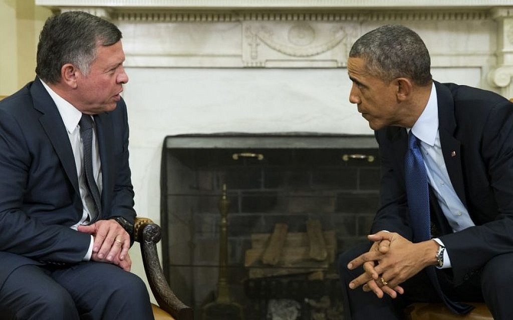 US to up aid to Jordan as it combats Islamic State The Times of Israel