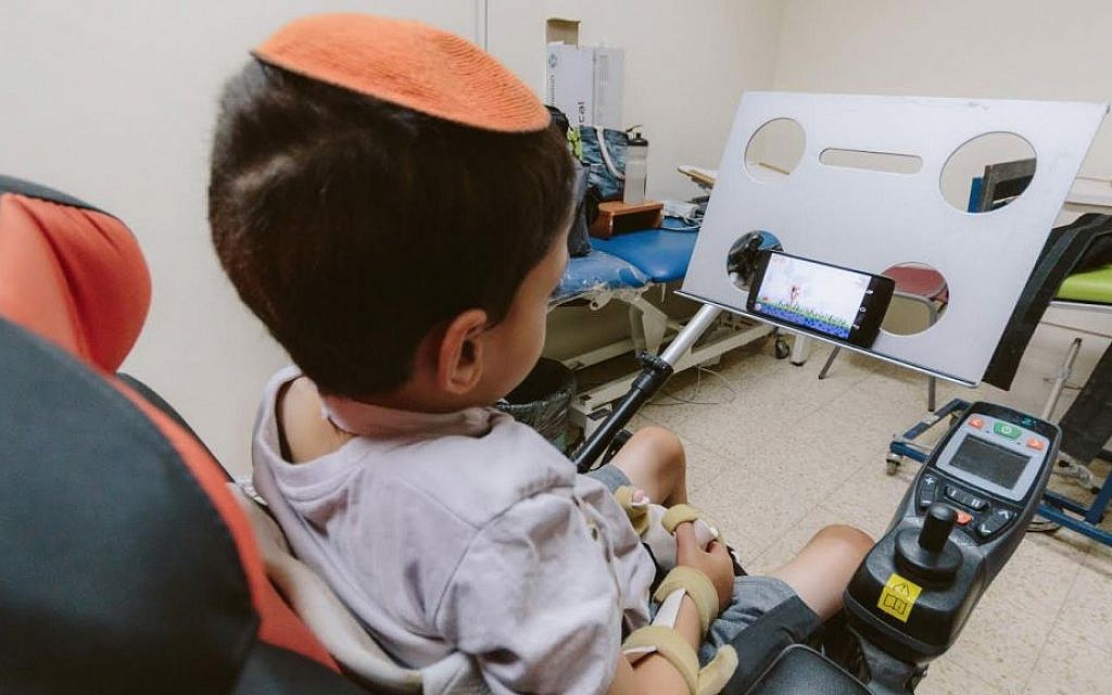 Hands-free smartphone opens worlds for disabled | The Times of Israel