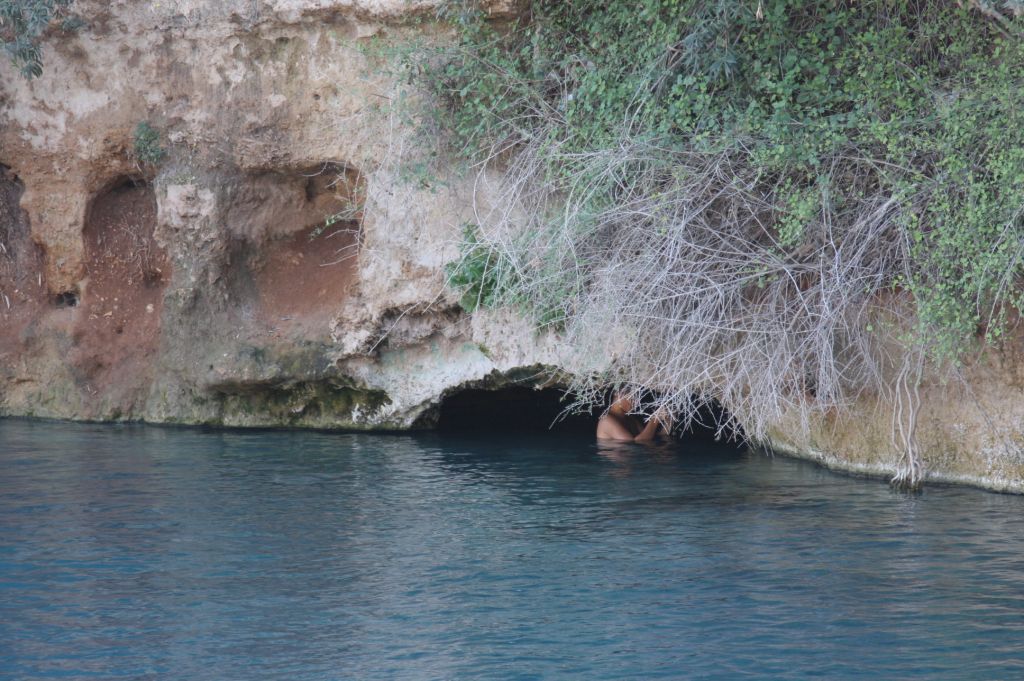 The Sahne cave (photo credit: Shmuel Bar-Am)