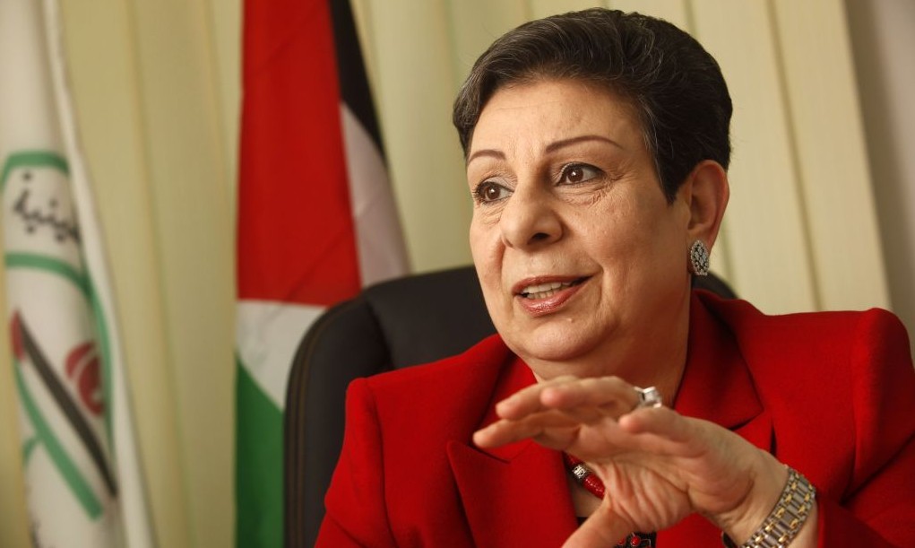 Image result for Hanan Ashrawi, a senior official of the Palestine Liberation Organization