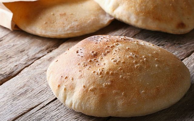 Pita bread, not kosher for Passover. (Shutterstock/JTA)