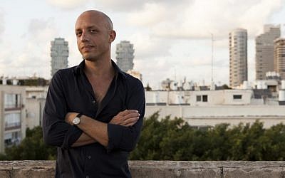 “Before the Revolution” filmmaker Dan Shadur in Tel Aviv. (Photo credit: JTA/Lee Zelba)