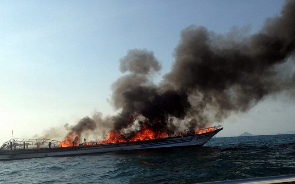 Israeli Girl Killed In Thailand Boat, Boat Fire Pittsburgh