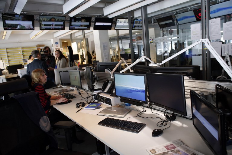 Puntuación desfile Transporte France denies TV5Monde cyberjihadists leaked defense documents | The Times  of Israel