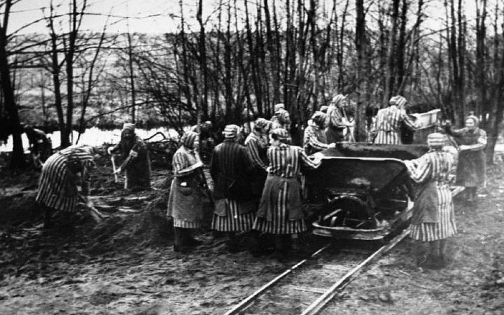 Ravensbrück concentration camp in Germany, 1939. (Bundesarchiv, Bild via Wikimedia Commons)