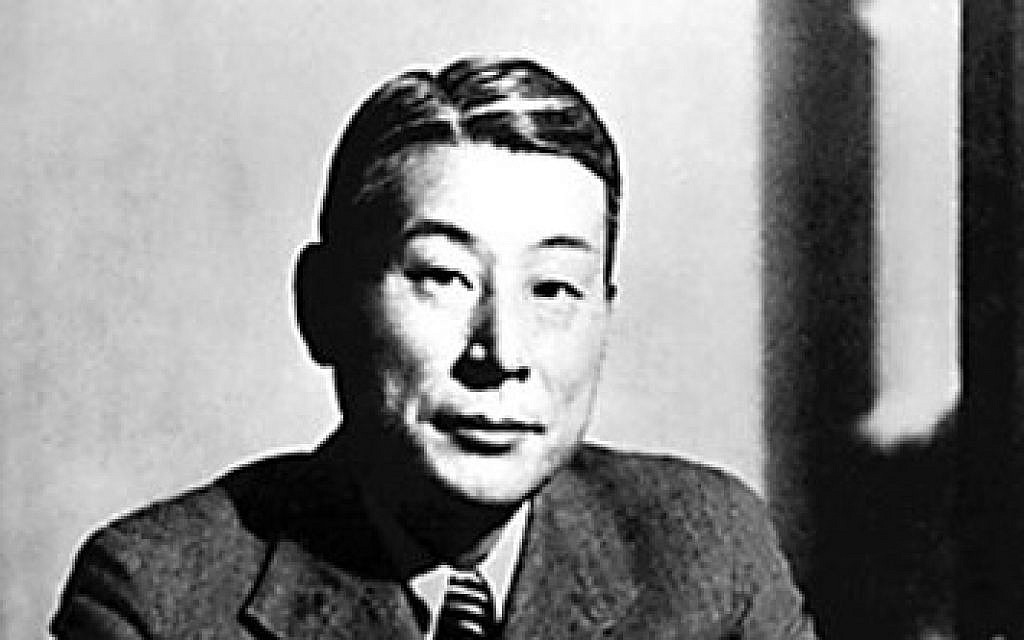 Japanese diplomat Sugihara Chiune, who helped save the lives of thousands of Jews as the Imperial Consul to Lithuania in World War II. (Public domain via Wikimedia Commons)