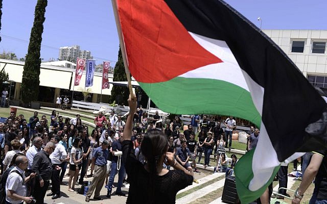 Nation-state law backers see Palestinian flags as banner for own ...