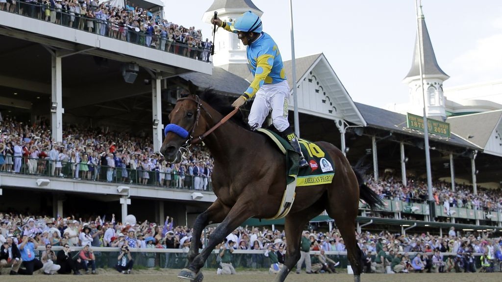 American Pharoah 2015 Kentucky Derby Winner Photo - 8x10 Print, Victor Espinoza